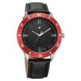 Fastrack Stunners X Quartz Analog Black Dial Leather Strap Watch For Guys - image number 1