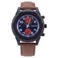 Fastrack Quartz Analog Blue Dial Leather Strap Watch for Guys - image number 1
