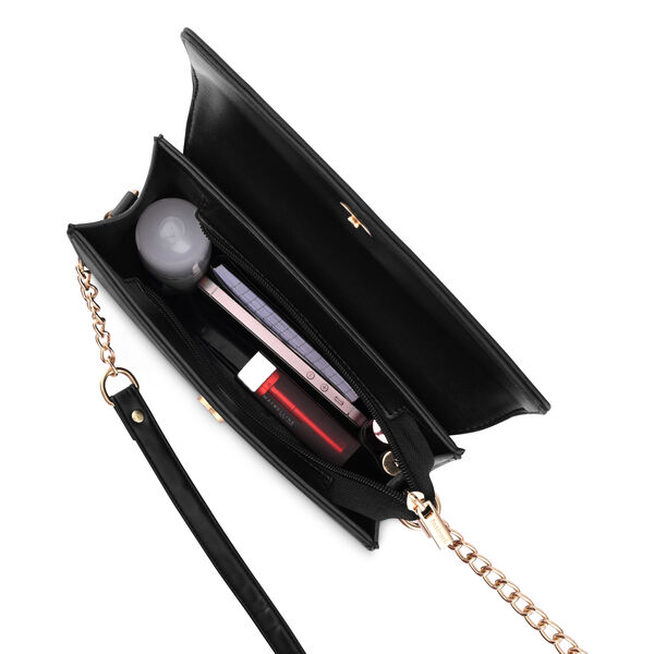 Fastrack Black Partner Sling Bag for Women - image number 6