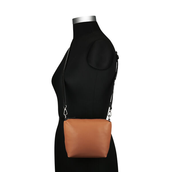 Fastrack Black Carryall Satchel with Zipper Pouch - image number 6