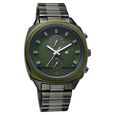Fastrack Gelato Gunmetal chronograph watch with Pista green dial for Guys - image number 2