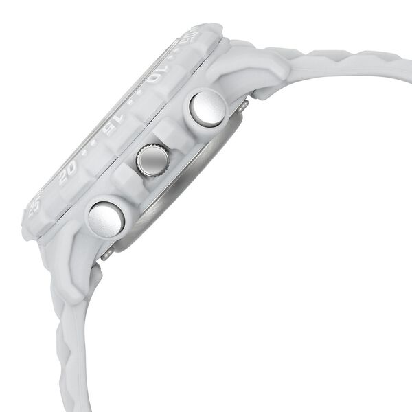 Fastrack Street line Quartz Analog Digital Grey Dial Silicone Strap Watch for Girls - image number 3