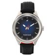 Fastrack Sunburn Quartz Analog Blue Dial Leather Strap Watch for Guys - image number 1