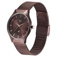 Fastrack Vyb Successor Quartz Analog Maroon Dial Stainless Steel Strap Watch for Girls - image number 2