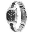 Fastrack Vyb Aviator Quartz Analog Black Dial Two Toned Metal Strap Watch For Guys - image number 3