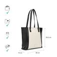 Fastrack TwinTone  Tote - black & white - image number 8