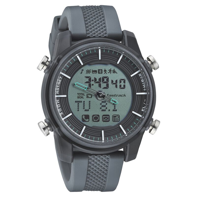 Buy Online Fastrack Digital Dial Silicone Strap Watch for Unisex - 90058pp02 | Fastrack