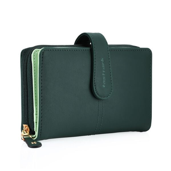 Fastrack Casual Malachite Green Clutch - image number 1