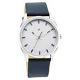 Fastrack After Dark White Dial Leather Strap Watch for Guys - image number 1