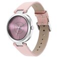 Fastrack Stunners Quartz Analog Pink Dial Leather Strap Watch for Girls - image number 3
