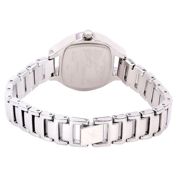 Fastrack Quartz Analog Black Dial Metal Strap Watch for Girls - image number 2