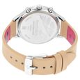 Fastrack Ruffles Quartz Multifunction Beige Dial Leather Strap Watch for Girls - image number 5