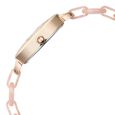Fastrack Younique Quartz Analog Mother Of Pearl Dial Acetate And Metal Strap Watch For Girls - image number 3