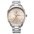 Fastrack Stunners Quartz Analog Purple Dial Silver Stainless Steel Strap Watch For Guys