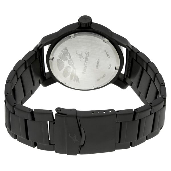 Fastrack Quartz Analog White Dial Metal Strap Watch for Guys - image number 3