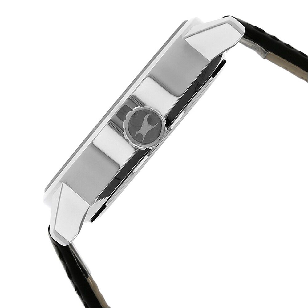 Buy Online Fastrack Quartz Analog Grey Dial Leather Strap Watch for Guys nk3159sl02 Fastrack