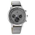 Fastrack Kronos Multifunction Grey Dial Leather Strap Watch for Guys - image number 1
