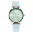 Fastrack I Love Me Quartz Analog Blue Dial Leather Strap Watch for Girls - image number 1