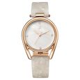 Fastrack Younique Quartz Analog Blue Mother Of Pearl Dial Two Toned Acetate & Metal Strap Watch For Girls