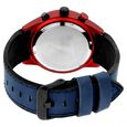 Fastrack All Nighters Quartz Multifunction Blue Dial Leather Strap Watch for Guys - image number 5