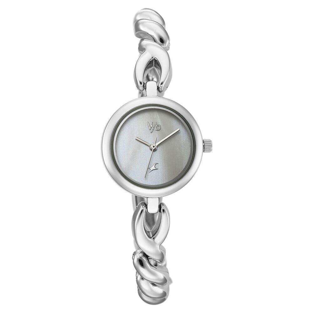 Buy Online Vyb Siren By Fastrack Quartz Analog White Mother of