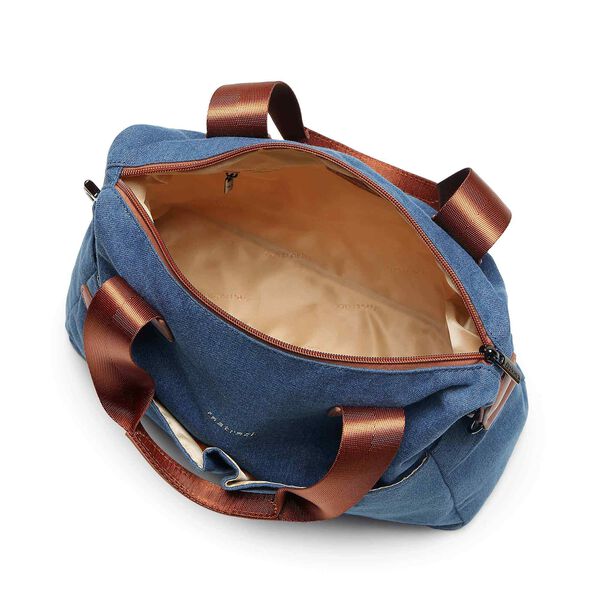 Denim Edge Satchel - image number 3