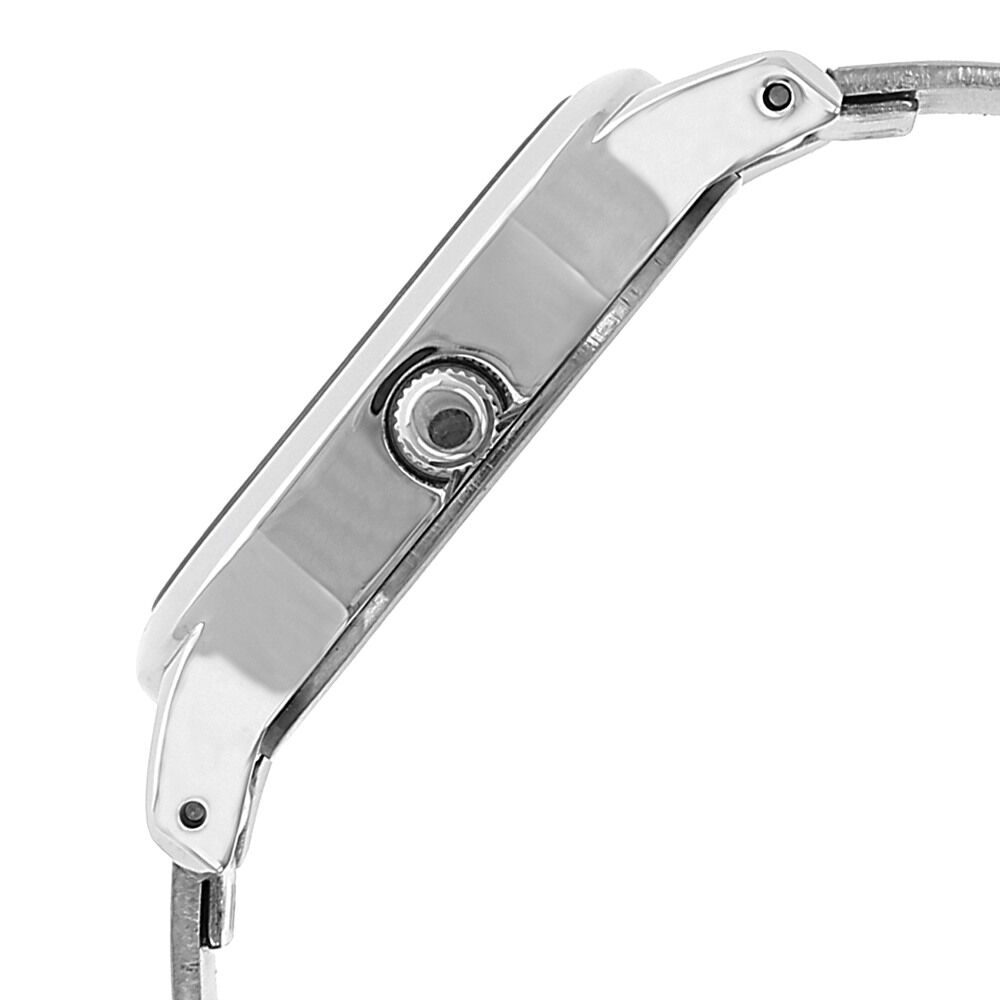 Fastrack Quartz Analog Blue Dial Stainless Steel Strap Watch for Girls