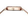 Vyb Prodigy By Fastrack Quartz Analog Silver Dial Rose Gold Stainless Steel Strap Watch For Girls - image number 7