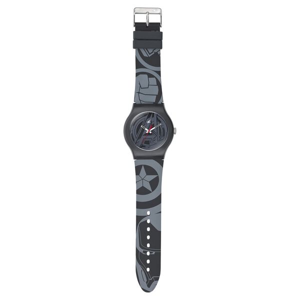 Fastrack Avengers End Game Quartz Analog Multicoloured Dial Silicone Strap Unisex Watch - image number 1