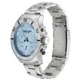 Fastrack Hitlist Quartz Chronograph Blue Dial Stainless Steel Strap Watch for Guys - image number 2