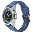 Fastrack Sunburn Quartz Analog Black Dial PU Strap Watch for Guys - image number 2