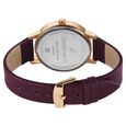 Fastrack Style Up Quartz Analog Maroon Dial Maroon Colour Leather Strap Watch For Girls - image number 4