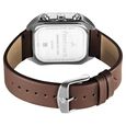 Fastrack Fleek Quartz Multifunction Grey Dial Leather Strap Watch For Guys - image number 4