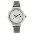 Fastrack Motorheads Quartz Analog Silver Dial Leather Strap Watch for Girls - image number 0