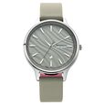 Fastrack Ruffles Quartz Analog with Day and Date Grey Dial Leather Strap Watch for Girls - image number 2