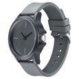 Fastrack Tees Quartz Analog Grey Dial Silicone Strap Unisex Watch - image number 2