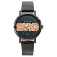 Fastrack Animal Print Quartz Analog with Date Bicolour Dial Leather Strap Watch for Girls - image number 2