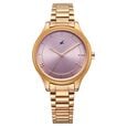 Fastrack Stunners Quartz Analog Pink Dial Silver Metal Strap Watch For Girls