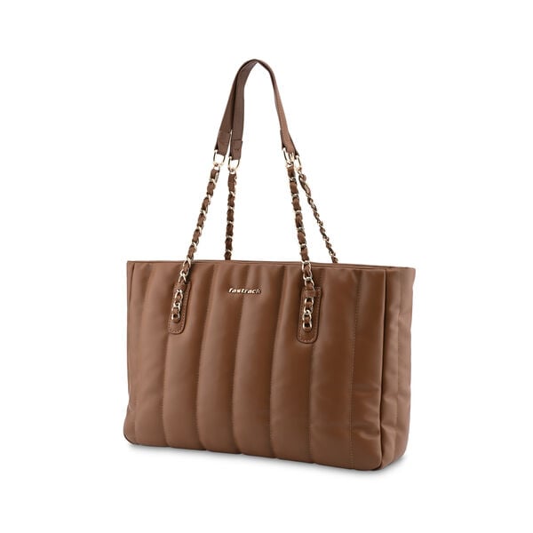Fastrack Quillow Tote in Tan - image number 2