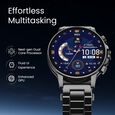 Fastrack Marvellous FX2 Unisex Smart Watch With Grey Metal Strap - image number 3