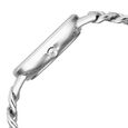 Fastrack Glitch Quartz Analog Silver Dial Metal Strap Watch for Girls - image number 3