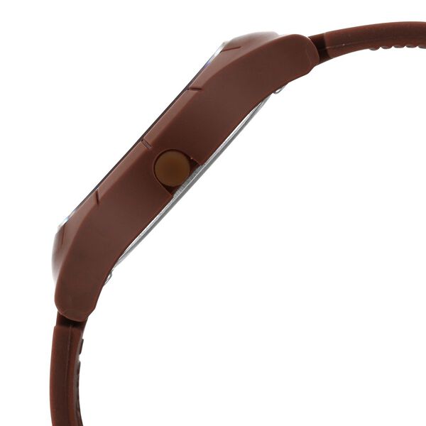 Fastrack Tees Quartz Analog Brown Dial Silicone Strap Watch for Girls - image number 3