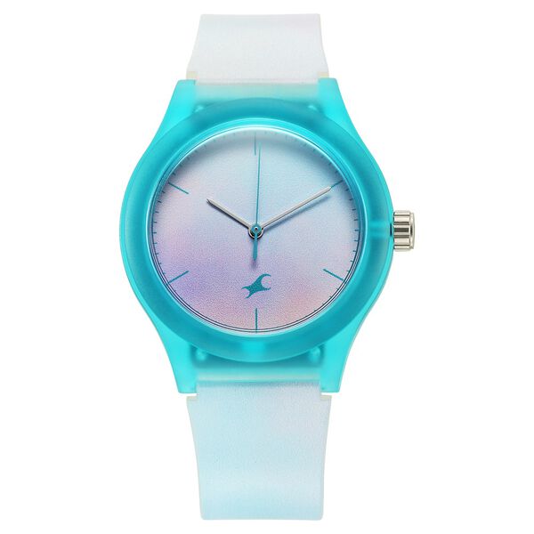 Fastrack Tees Urbanique Quartz Analog Multicoloured Dial Silicon Strap Watch For Girls - image number 0