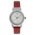 Fastrack Quartz Analog White Dial Leather Strap Watch for Girls - image number 0