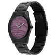 Fastrack Gelato Black metal strap watch with Ice Cola dial for Guys - image number 2