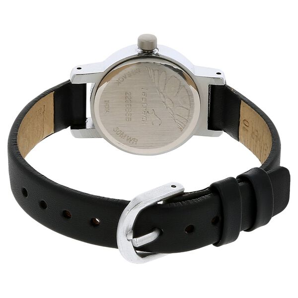 Fastrack Quartz Analog Silver Dial Leather Strap Watch for Girls - image number 3
