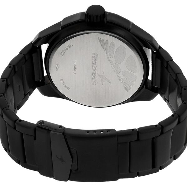Fastrack Quartz Analog Grey Dial Stainless Steel Strap Watch for Guys - image number 3