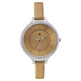 Fastrack Quartz Analog Bicolour Dial Stainless Steel Strap Watch for Girls