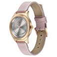 Fastrack Style Up Silver Dial Leather Strap Watch for Girls - image number 2