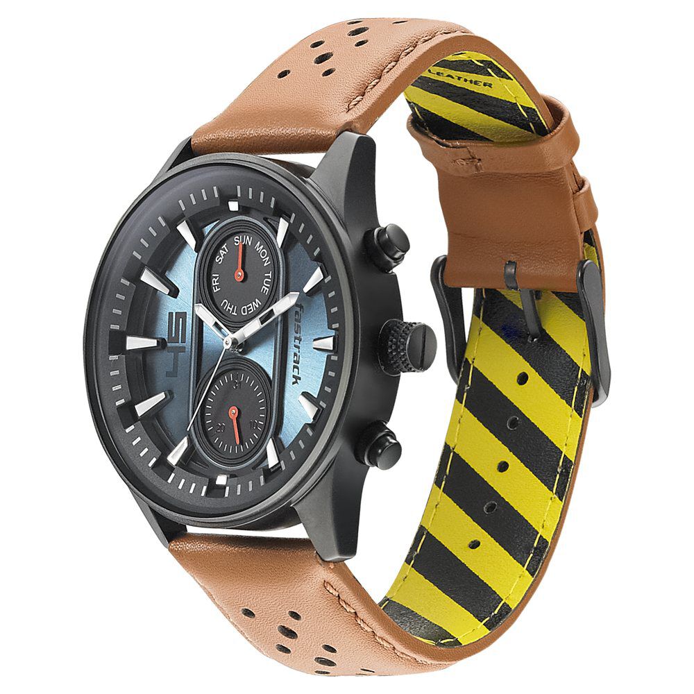 Fastrack leather 2025 watch belt